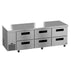 Hoshizaki Hoshizaki ULR93B-D6 Undercounter 93” Side Mount Refrigerator – Six Drawers