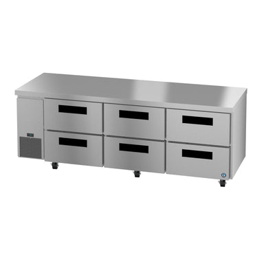 Hoshizaki Hoshizaki ULR93B-D6 Undercounter 93” Side Mount Refrigerator – Six Drawers