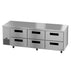 Hoshizaki Hoshizaki ULR93B-D6 Undercounter 93” Side Mount Refrigerator – Six Drawers