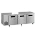 Hoshizaki Hoshizaki ULR93B Undercounter 93” Side Mount Refrigerator with Three Doors