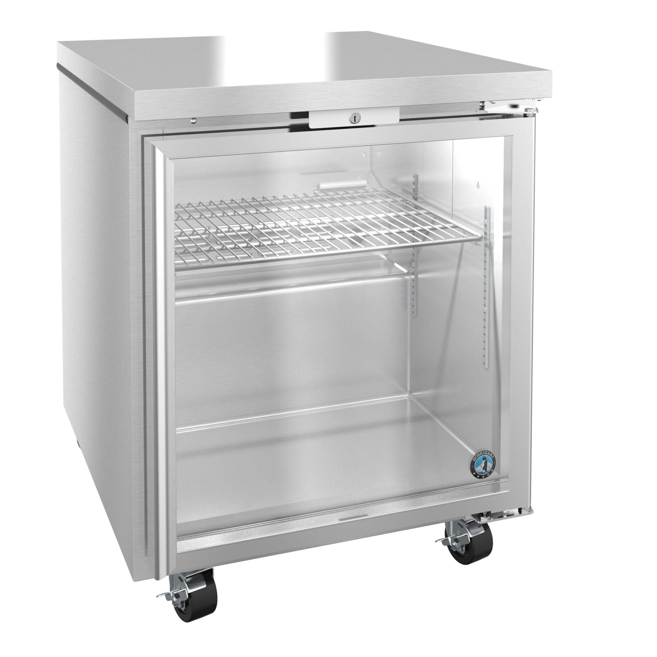 Hoshizaki Hoshizaki UR27B-GLP01 Low Profile Undercounter Refrigerator with Glass Door – 27”