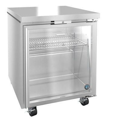 Hoshizaki Hoshizaki UR27B-GLP01 Low Profile Undercounter Refrigerator with Glass Door – 27”