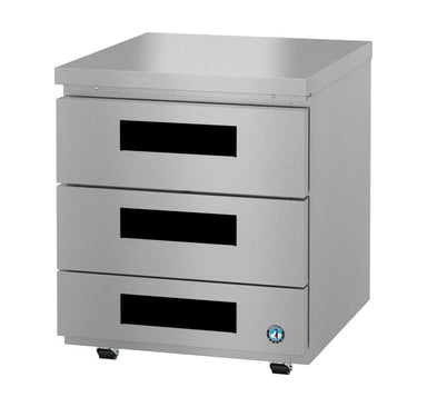 Hoshizaki Hoshizaki UR27B-LPD3 27" Low Profile Undercounter Refrigerator – Three Drawers