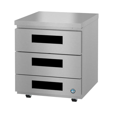 Hoshizaki Hoshizaki UR27B-LPD3 27" Low Profile Undercounter Refrigerator – Three Drawers