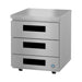 Hoshizaki Hoshizaki UR27B-LPD3 27" Low Profile Undercounter Refrigerator – Three Drawers