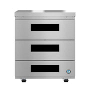 Hoshizaki Hoshizaki UR27B-LPD3 27" Low Profile Undercounter Refrigerator – Three Drawers