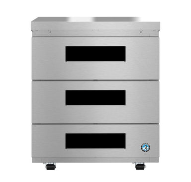 Hoshizaki Hoshizaki UR27B-LPD3 27" Low Profile Undercounter Refrigerator – Three Drawers