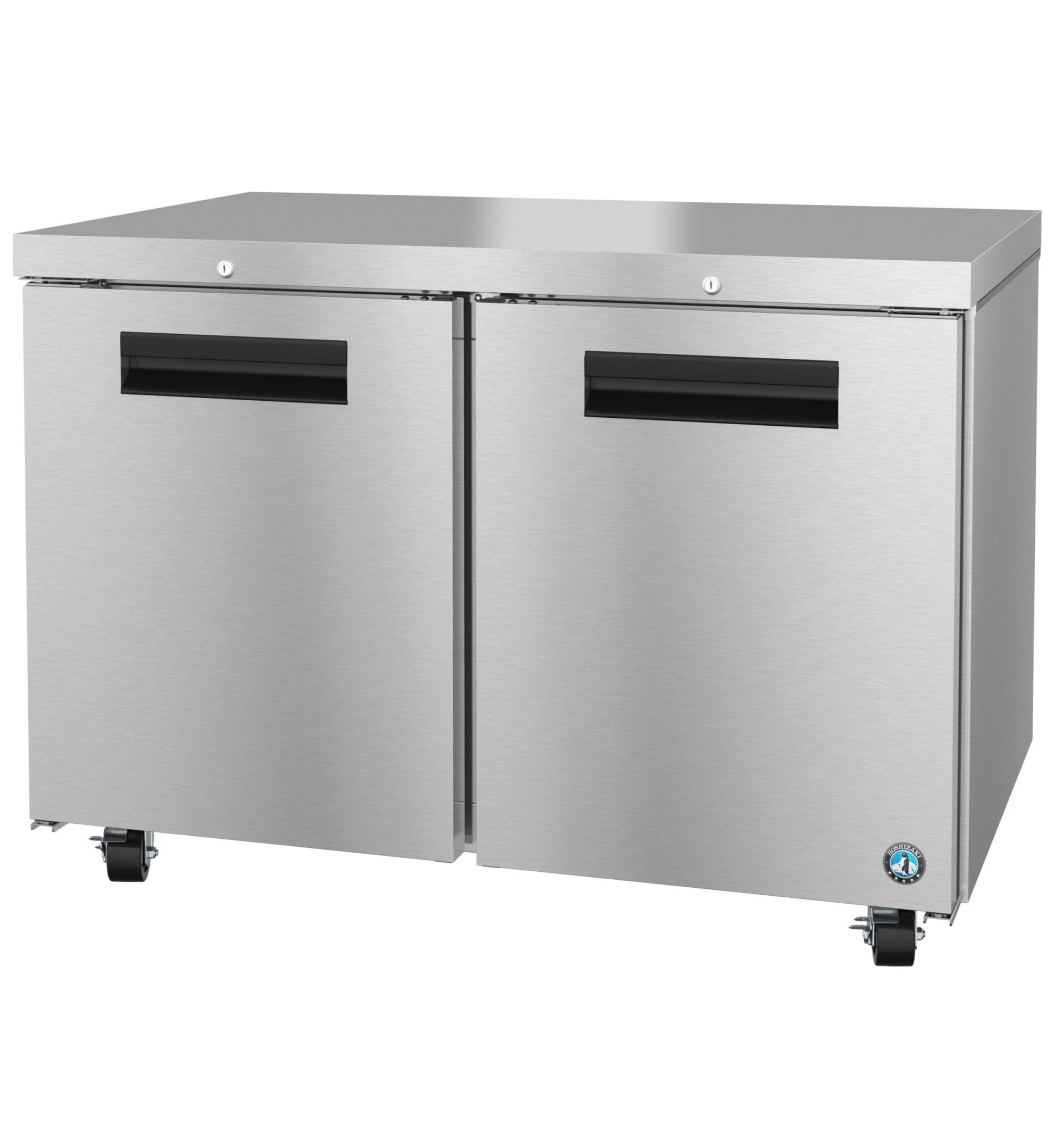 Hoshizaki Hoshizaki UR48B-01 Undercounter Refrigerator – 48” Two-Section with Solid Doors