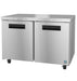 Hoshizaki Hoshizaki UR48B-01 Undercounter Refrigerator – 48” Two-Section with Solid Doors