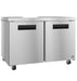 Hoshizaki Hoshizaki UR48B-01 Undercounter Refrigerator – 48” Two-Section with Solid Doors
