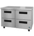 Hoshizaki Hoshizaki UR48B-D4 Undercounter Refrigerator – 48” Two-Section with Four Drawers