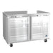 Hoshizaki Hoshizaki UR48B-GLP01 Undercounter Low Profile Refrigerator – 48” Two-Section with Glass Doors