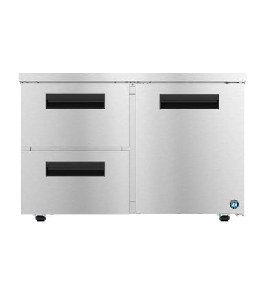 Hoshizaki Hoshizaki UR48B-LPD2 Undercounter 48” Low Profile Refrigerator – One Door, Two Drawers