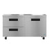 Hoshizaki Hoshizaki UR60B-D2 Undercounter Refrigerator – 60” Two-Section, One Door & Two Drawers