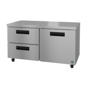 Hoshizaki Hoshizaki UR60B-D2 Undercounter Refrigerator – 60” Two-Section, One Door & Two Drawers
