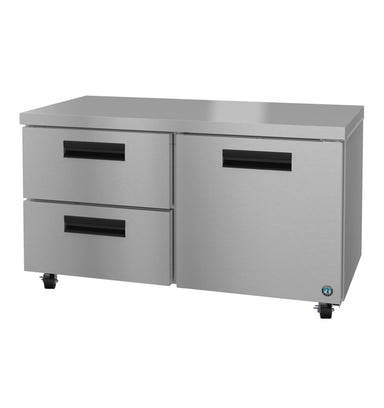 Hoshizaki Hoshizaki UR60B-D2 Undercounter Refrigerator – 60” Two-Section, One Door & Two Drawers