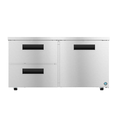 Hoshizaki Hoshizaki UR60B-LPD2 60" Low Profile Undercounter Refrigerator – One Door, Two Drawers
