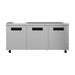 Hoshizaki Hoshizaki UR72B-01 Undercounter Refrigerator – 72” Three-Door Stainless Steel