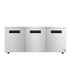 Hoshizaki Hoshizaki UR72B-LP 72" Low Profile Undercounter Refrigerator – Three Doors