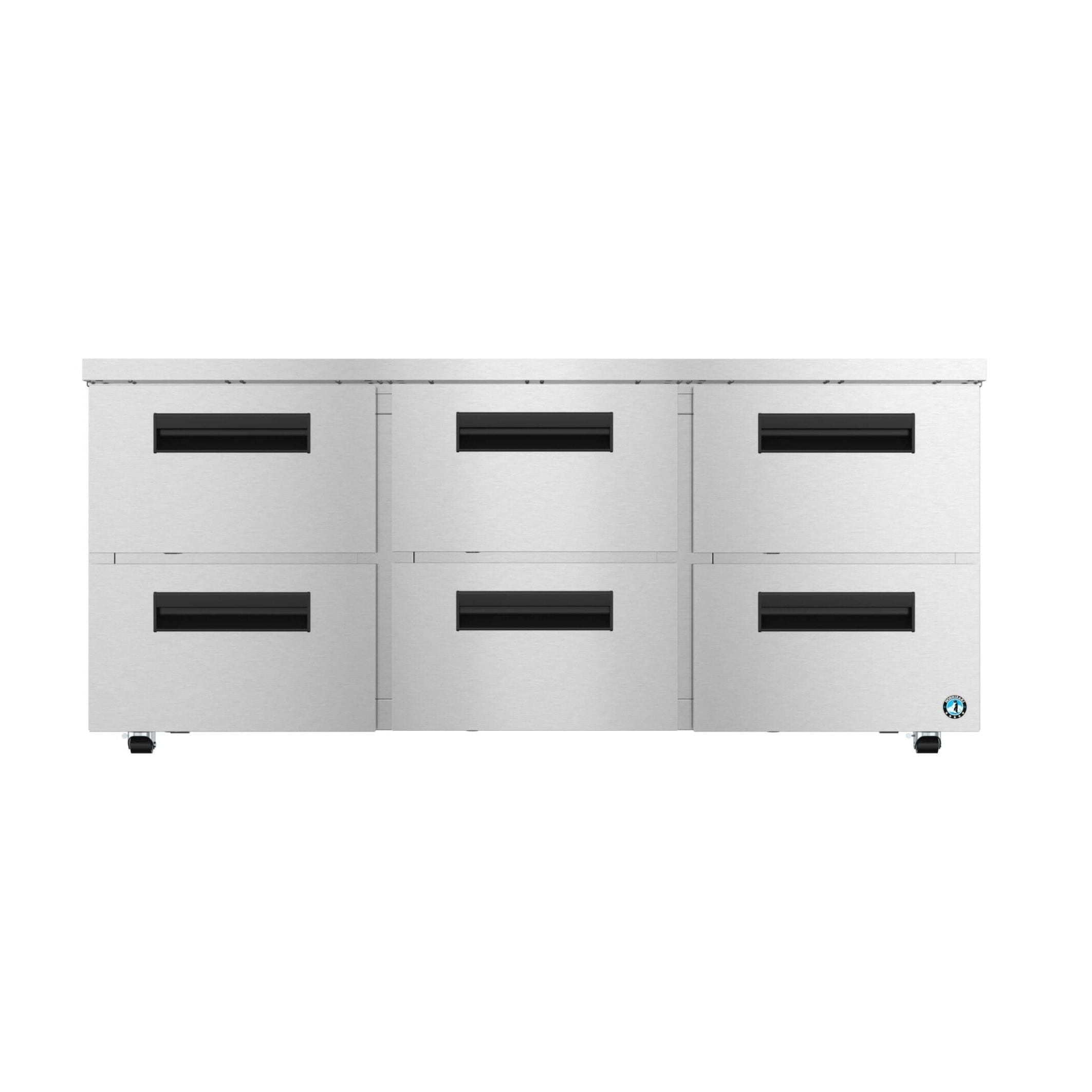 Hoshizaki Hoshizaki UR72B-LPD6 72" Low Profile Undercounter Refrigerator – Six Drawers