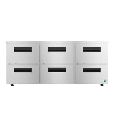 Hoshizaki Hoshizaki UR72B-LPD6 72" Low Profile Undercounter Refrigerator – Six Drawers