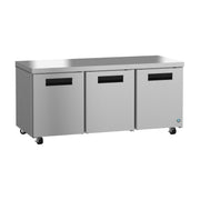 Hoshizaki Hoshizaki UR72B Undercounter Refrigerator – 72” Three-Door Stainless Steel