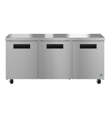 Hoshizaki Hoshizaki UR72B Undercounter Refrigerator – 72” Three-Door Stainless Steel