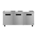 Hoshizaki Hoshizaki UR72B Undercounter Refrigerator – 72” Three-Door Stainless Steel