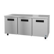 Hoshizaki Hoshizaki UR72B Undercounter Refrigerator – 72” Three-Door Stainless Steel