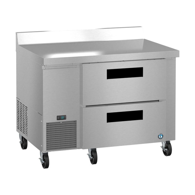 Hoshizaki Hoshizaki WLR46B-D2 – 46" Worktop Side-Mount Refrigerator with Two Drawers