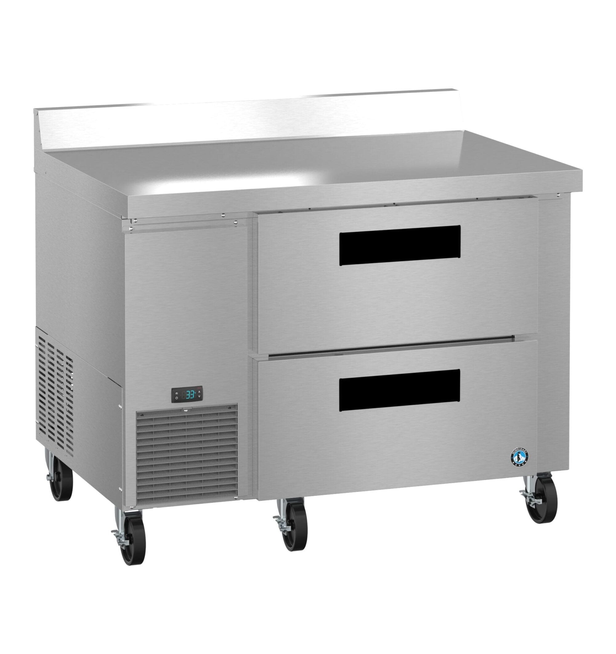 Hoshizaki Hoshizaki WLR46B-D2 – 46" Worktop Side-Mount Refrigerator with Two Drawers