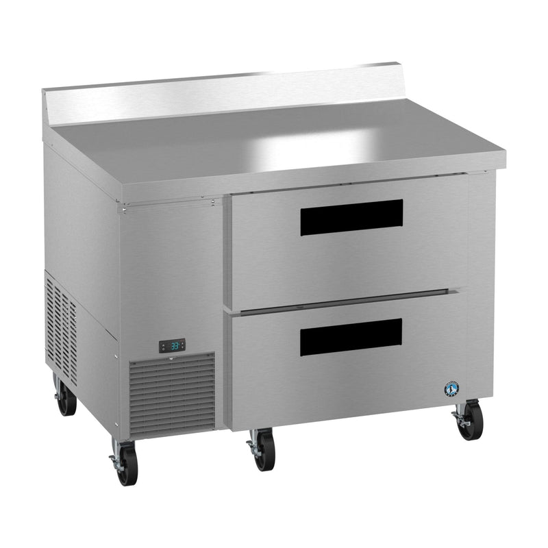 Hoshizaki Hoshizaki WLR46B-D2 – 46" Worktop Side-Mount Refrigerator with Two Drawers