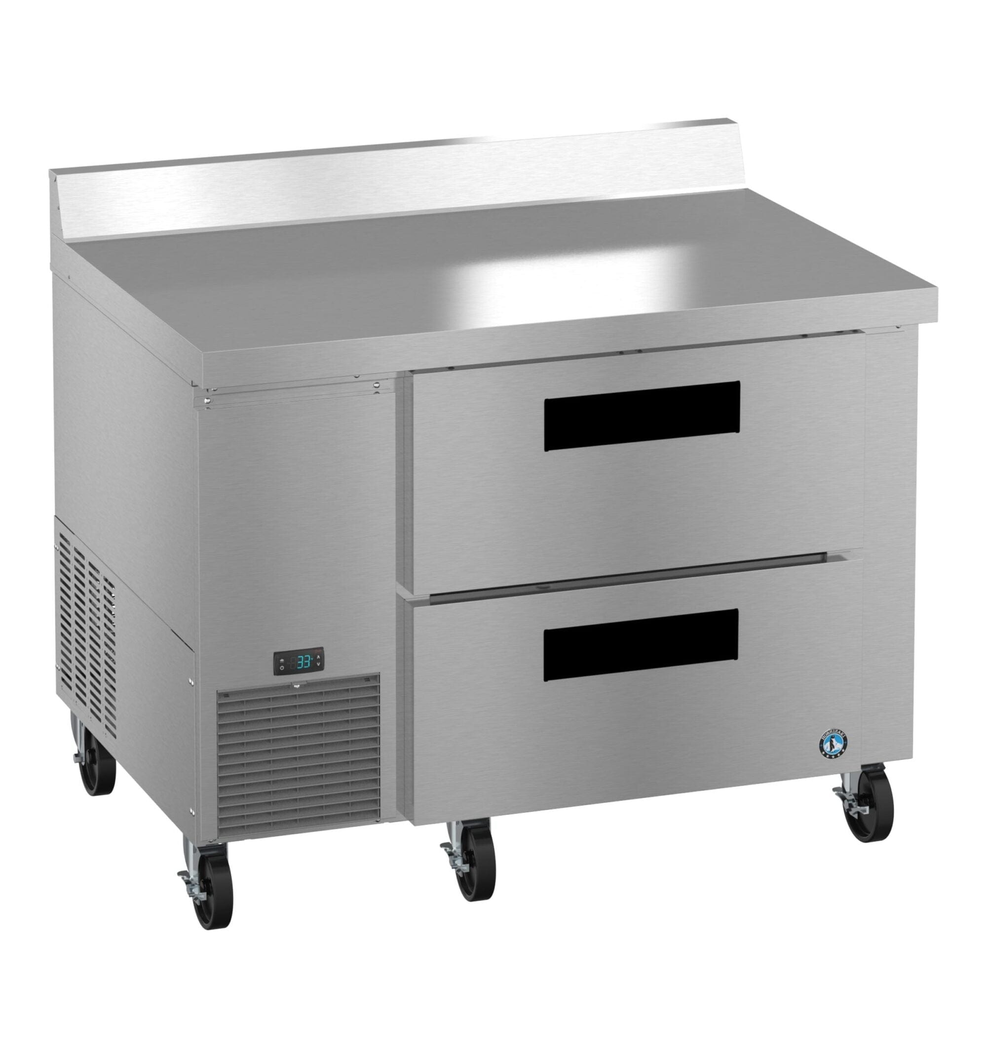 Hoshizaki Hoshizaki WLR46B-D2 – 46" Worktop Side-Mount Refrigerator with Two Drawers