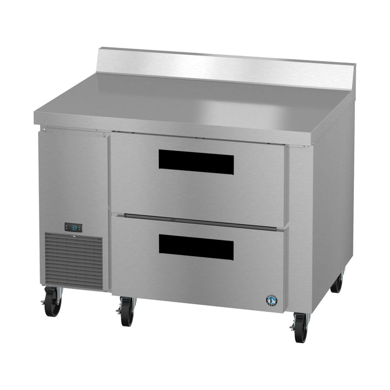 Hoshizaki Hoshizaki WLR46B-D2 – 46" Worktop Side-Mount Refrigerator with Two Drawers