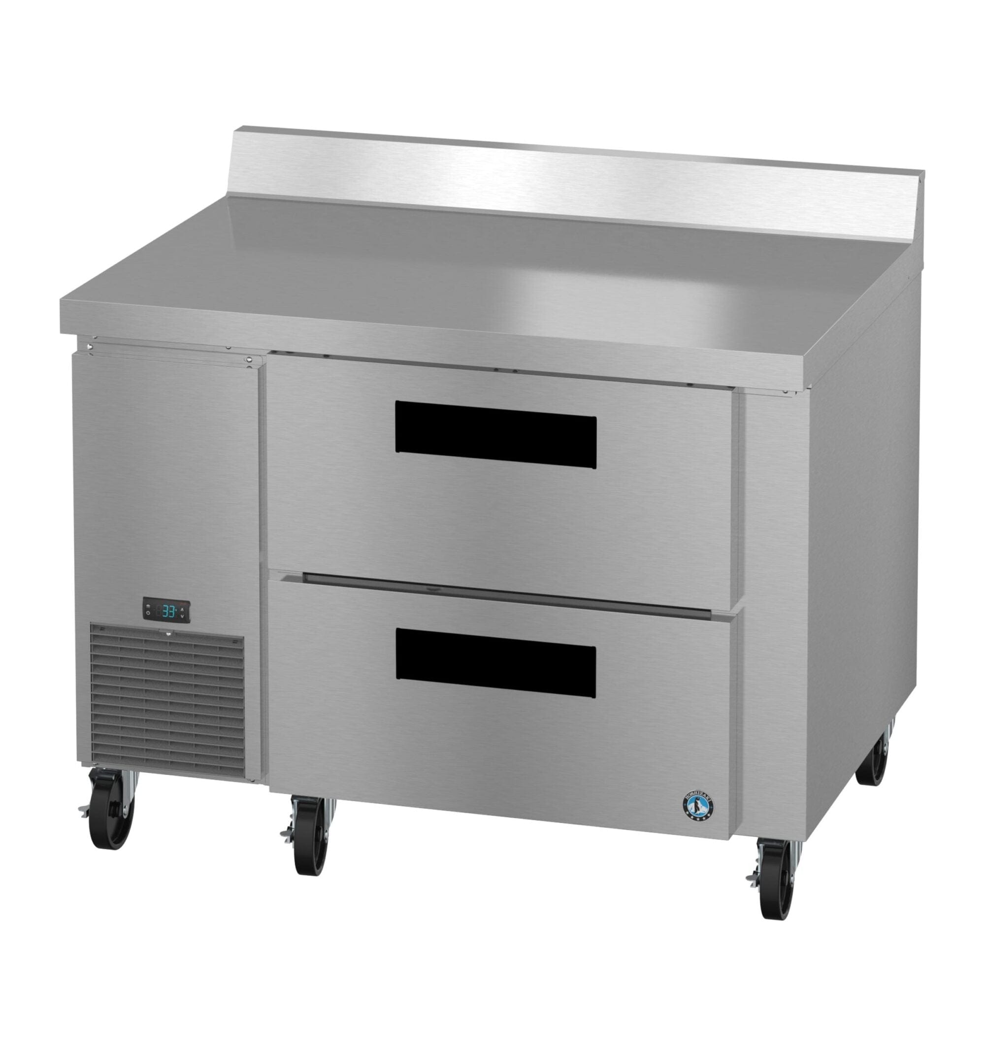 Hoshizaki Hoshizaki WLR46B-D2 – 46" Worktop Side-Mount Refrigerator with Two Drawers