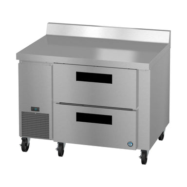 Hoshizaki Hoshizaki WLR46B-D2 – 46" Worktop Side-Mount Refrigerator with Two Drawers