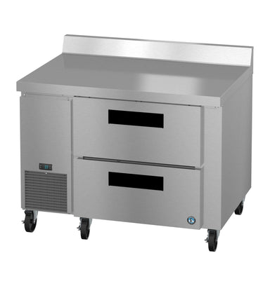Hoshizaki Hoshizaki WLR46B-D2 – 46" Worktop Side-Mount Refrigerator with Two Drawers