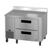 Hoshizaki Hoshizaki WLR46B-D2 – 46" Worktop Side-Mount Refrigerator with Two Drawers