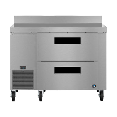 Hoshizaki Hoshizaki WLR46B-D2 – 46" Worktop Side-Mount Refrigerator with Two Drawers