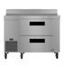 Hoshizaki Hoshizaki WLR46B-D2 – 46" Worktop Side-Mount Refrigerator with Two Drawers