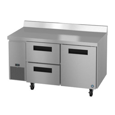 Hoshizaki Hoshizaki WLR60B 60" Worktop Refrigerator – Side Mount, Two Doors, Stainless Steel