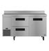 Hoshizaki Hoshizaki WLR60B-D2 60" Worktop Refrigerator – Side Mount, One Door & Two Drawers, Stainless Steel