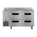 Hoshizaki Hoshizaki WLR60B-D4 60" Worktop Refrigerator with Four Drawers – Side Mount, Stainless Steel, NSF Certified