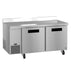 Hoshizaki Hoshizaki WLR67B 67" Worktop Refrigerator with Two Solid Doors – Side Mount, Stainless Steel, NSF Certified