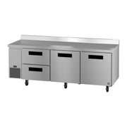 Hoshizaki Hoshizaki WLR93B-D2 Steelheart Series Worktop Refrigerator Reach-in Three-section