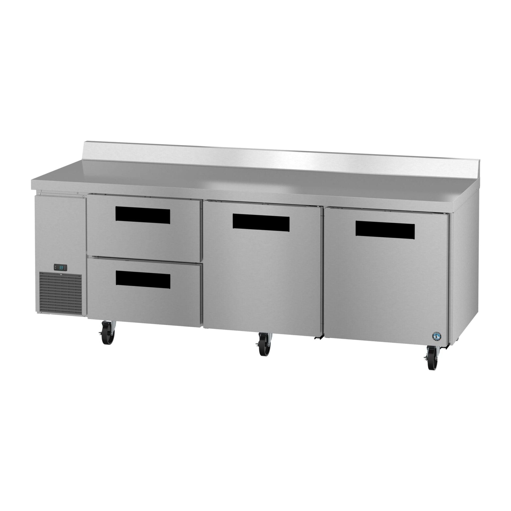 Hoshizaki Hoshizaki WLR93B-D2 Steelheart Series Worktop Refrigerator Reach-in Three-section