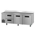 Hoshizaki Hoshizaki WLR93B-D2 Steelheart Series Worktop Refrigerator Reach-in Three-section