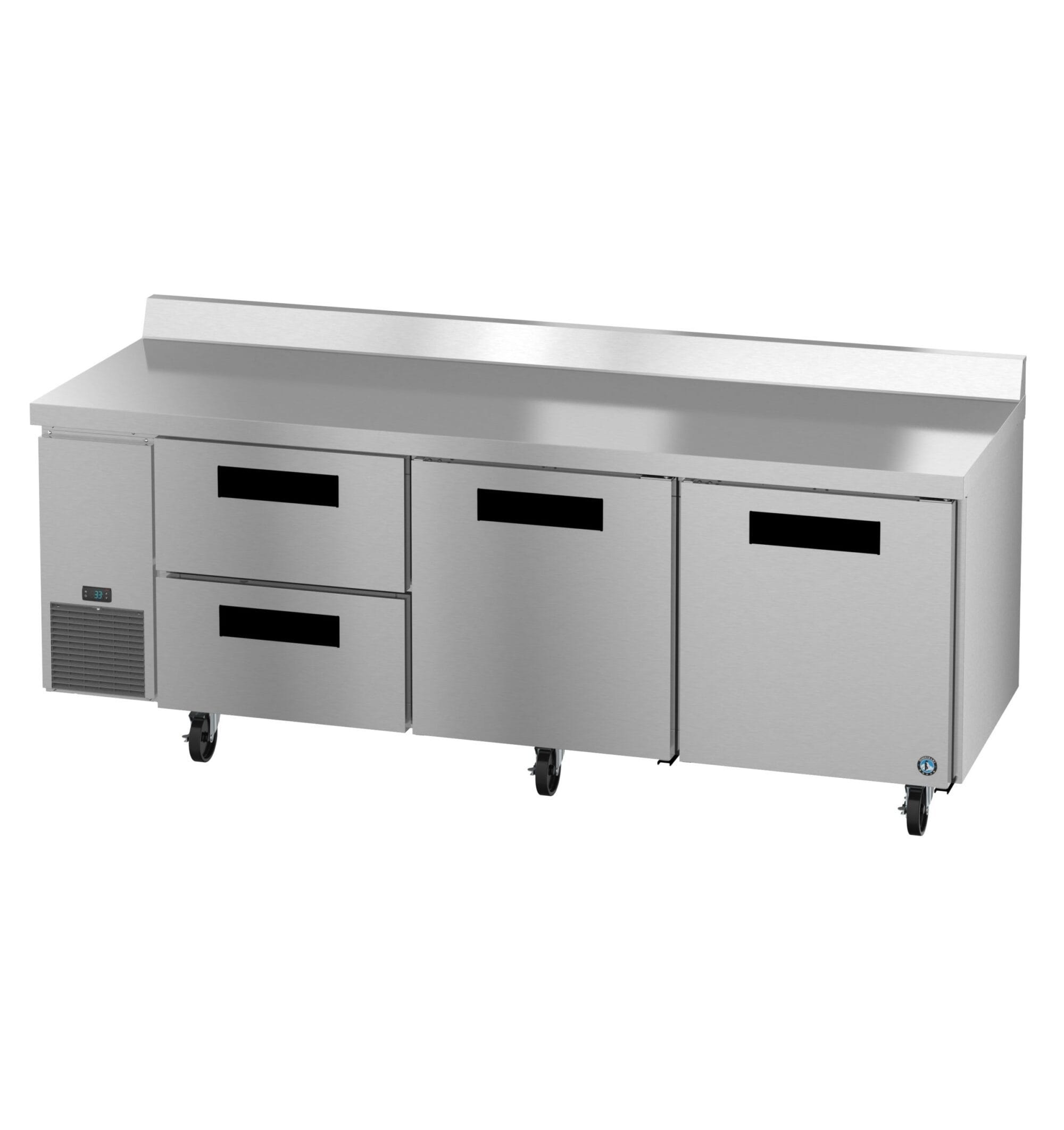Hoshizaki Hoshizaki WLR93B-D2 Steelheart Series Worktop Refrigerator Reach-in Three-section