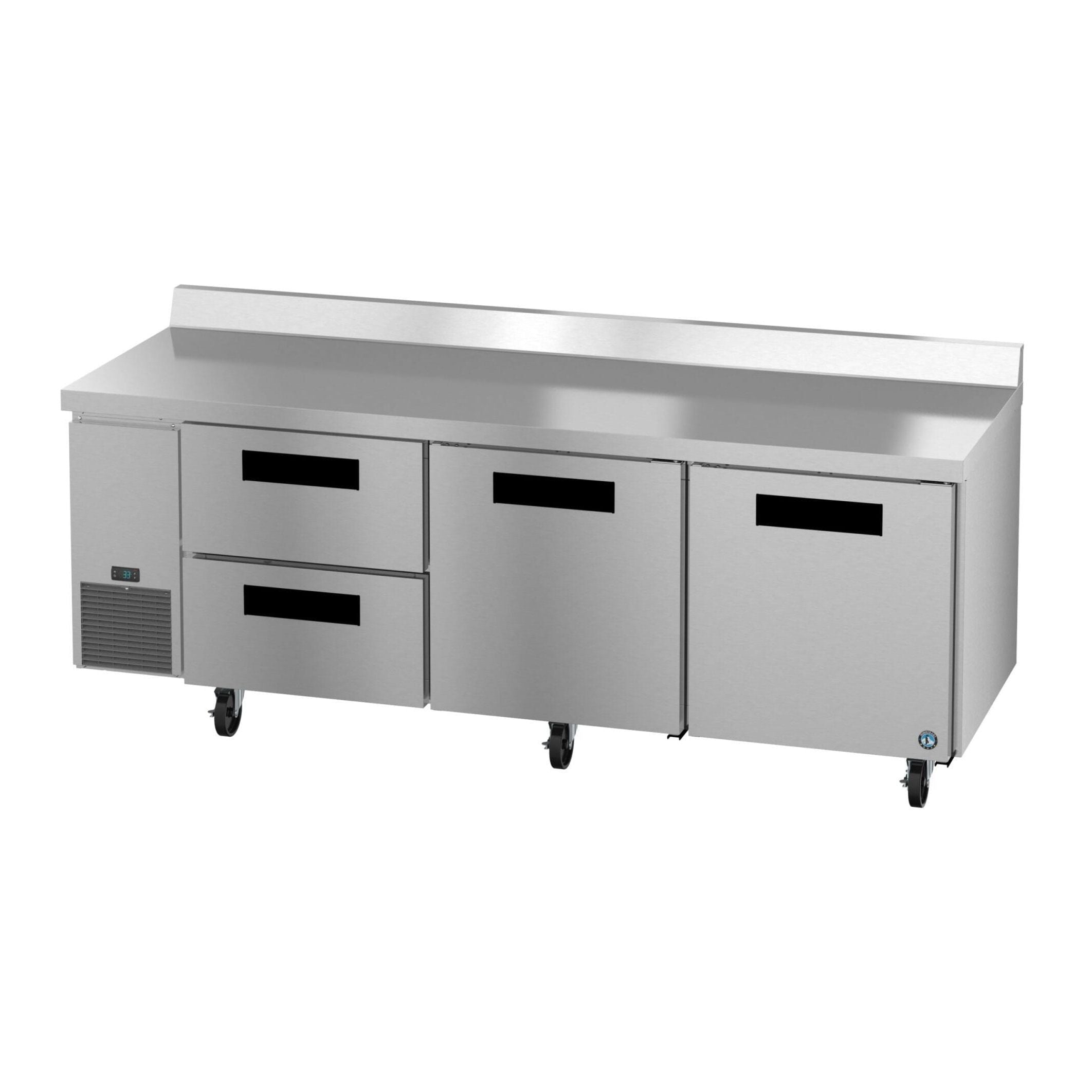 Hoshizaki Hoshizaki WLR93B-D2 Steelheart Series Worktop Refrigerator Reach-in Three-section