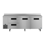 Hoshizaki Hoshizaki WLR93B-D2 Steelheart Series Worktop Refrigerator Reach-in Three-section